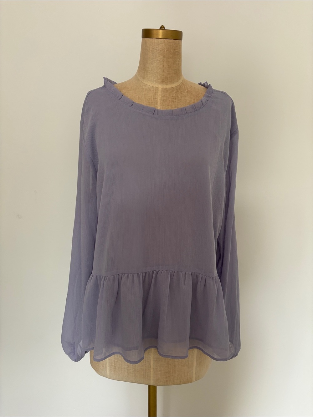 LOFT Outlet Lavender-Purple Blouse